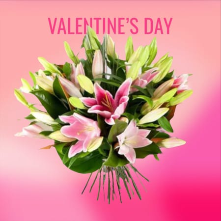 Valentineâ€™s Day Lillies