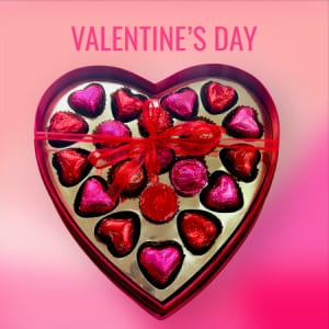 Valentineâ€™s Day Velvet Heart