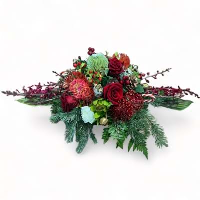 Christmas Table Flowers 