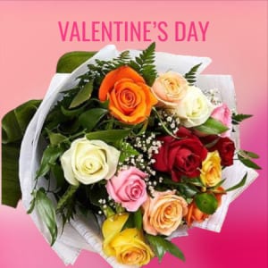 Valentineâ€™s Mixed Roses